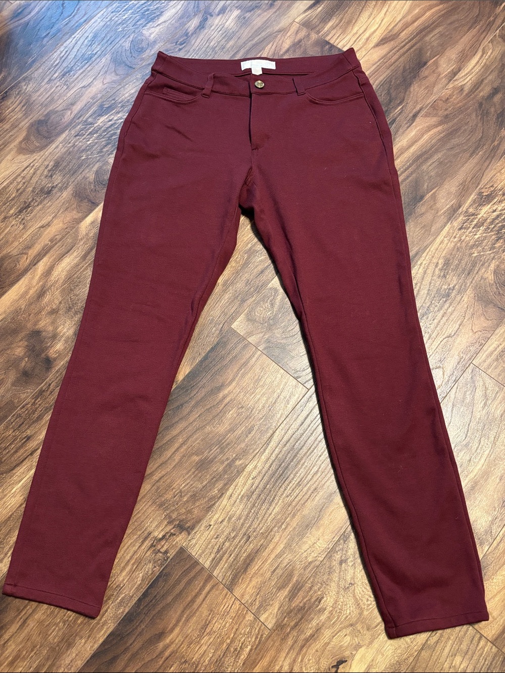 Burgundy Michael Kors Work Slacks